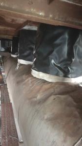 非金屬膨脹節安裝現場